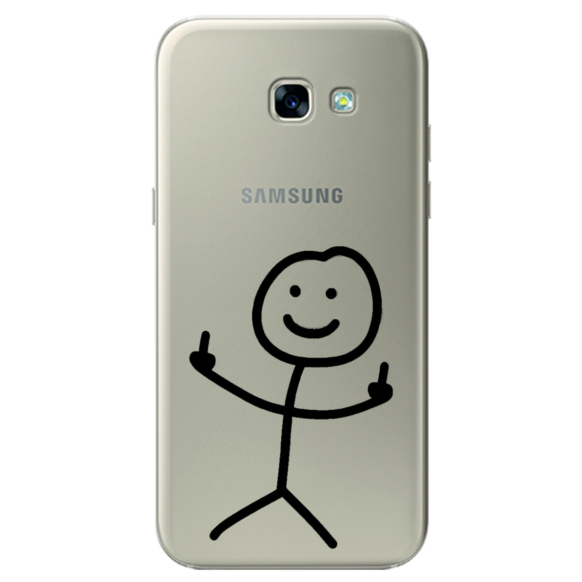 Чехол для Samsung Galaxy A5 2017 прозрачный Без слов - фото 1 Чехол для Samsung Galaxy A5 2017 прозрачный Без слов - фото 1 - Чехлы для телефонов