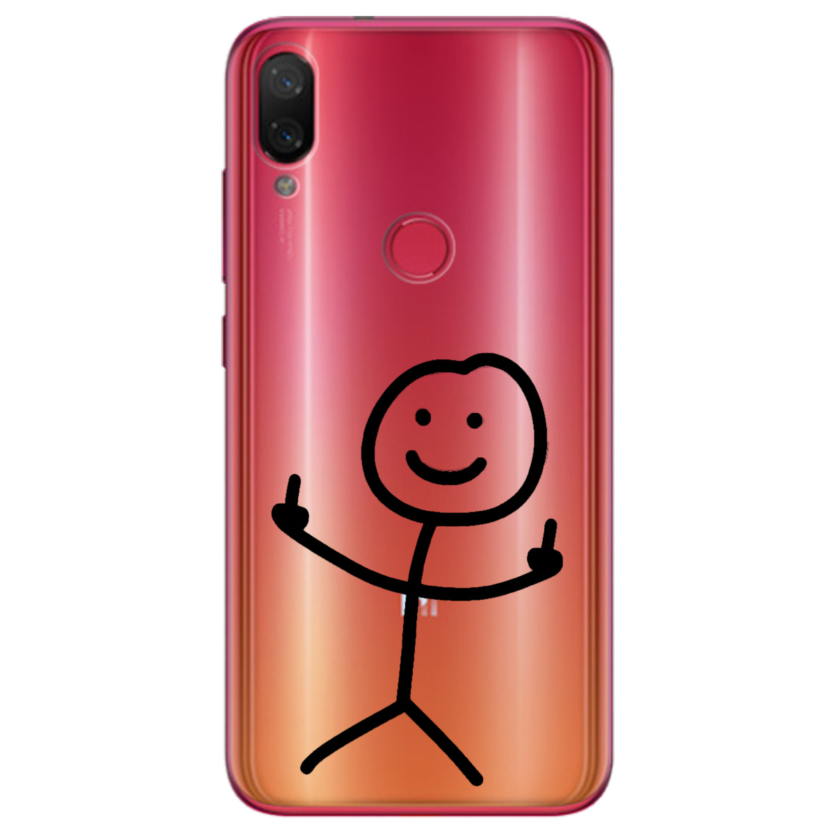 Чехол для Xiaomi Mi Play прозрачный Без слов - фото 1 Чехол для Xiaomi Mi Play прозрачный Без слов - фото 1 - Чехлы для телефонов