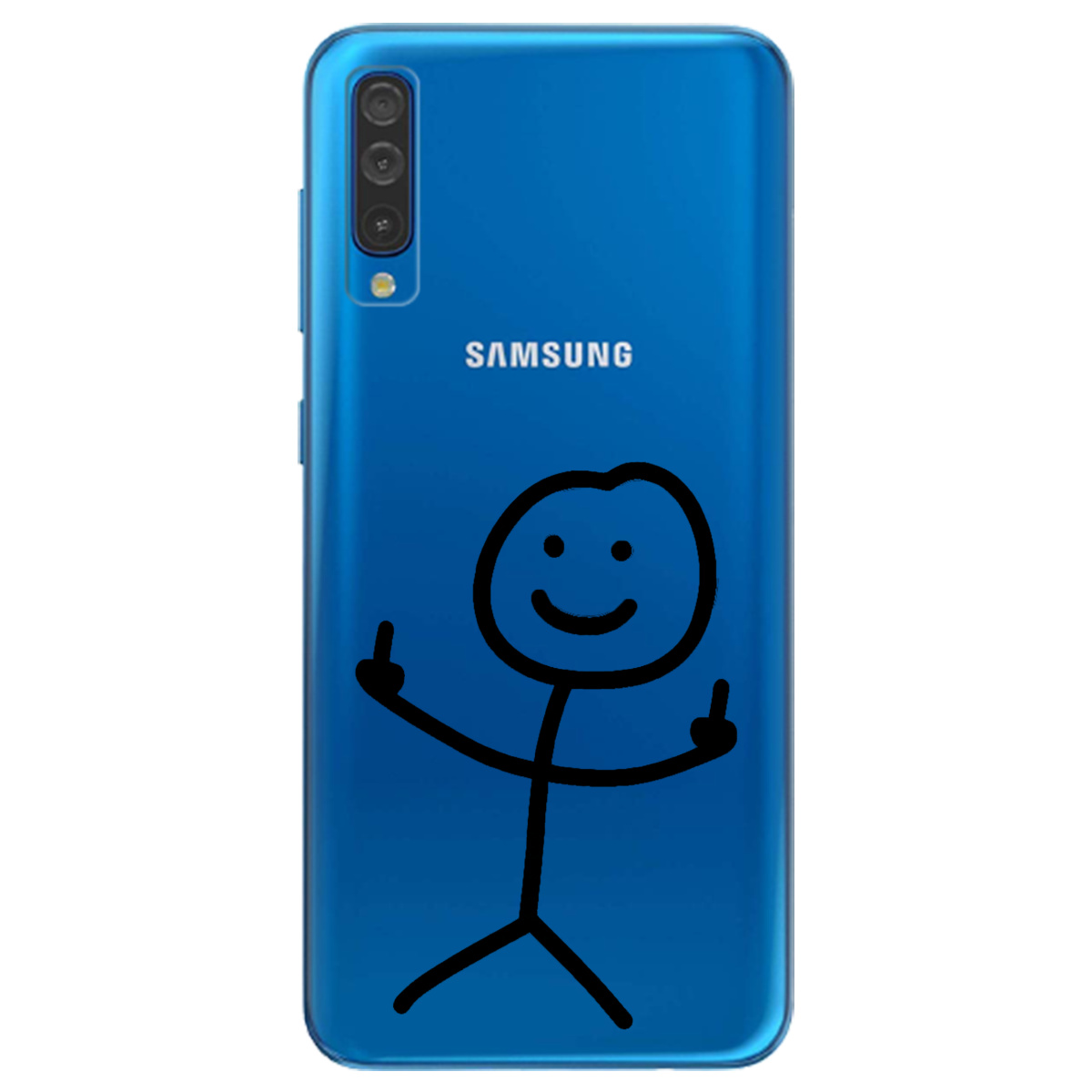 Чехол для Samsung Galaxy A30s прозрачный Без слов - фото 1 Чехол для Samsung Galaxy A30s прозрачный Без слов - фото 1 - Чехлы для телефонов