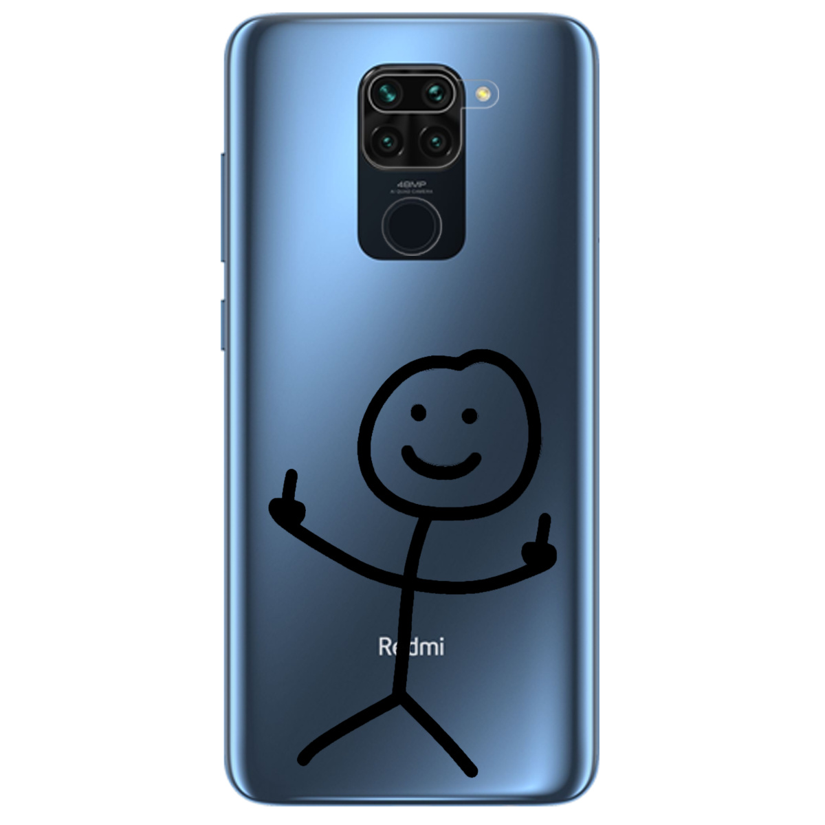 Чехол для Xiaomi Redmi Note 9 прозрачный Без слов - фото 1 Чехол для Xiaomi Redmi Note 9 прозрачный Без слов - фото 1 - Чехлы для телефонов