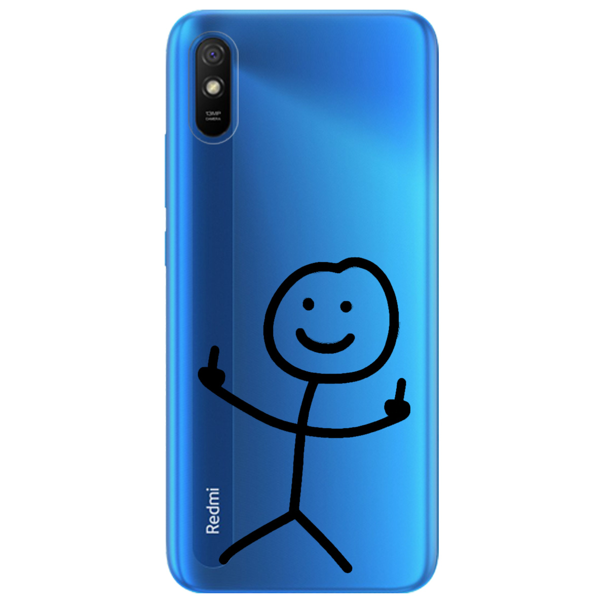 Чохол для Xiaomi Redmi 9A прозорий Без слів - фото 1 Чохол для Xiaomi Redmi 9A прозорий Без слів - фото 1 - Чохли для телефонів