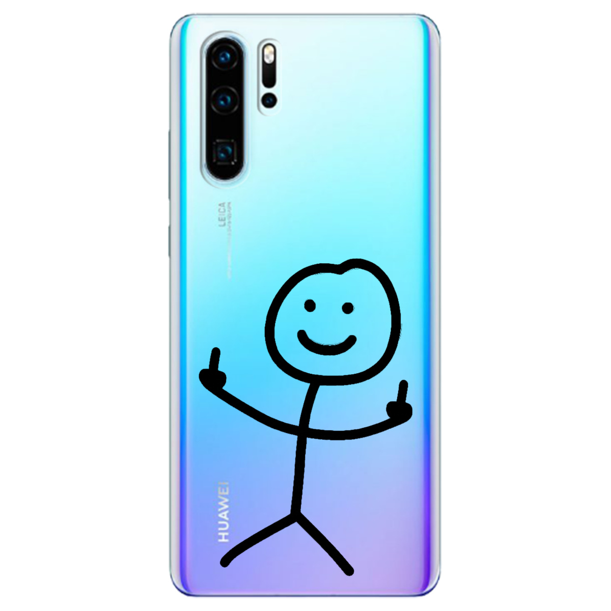Чехол для Huawei P30 Pro прозрачный Без слов - фото 1 Чехол для Huawei P30 Pro прозрачный Без слов - фото 1 - Чехлы для телефонов