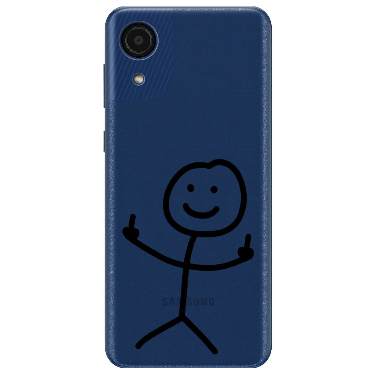 Чохол для Samsung Galaxy А03 Core прозорий Без слів - фото 1 Чохол для Samsung Galaxy А03 Core прозорий Без слів - фото 1 - Чохли для телефонів