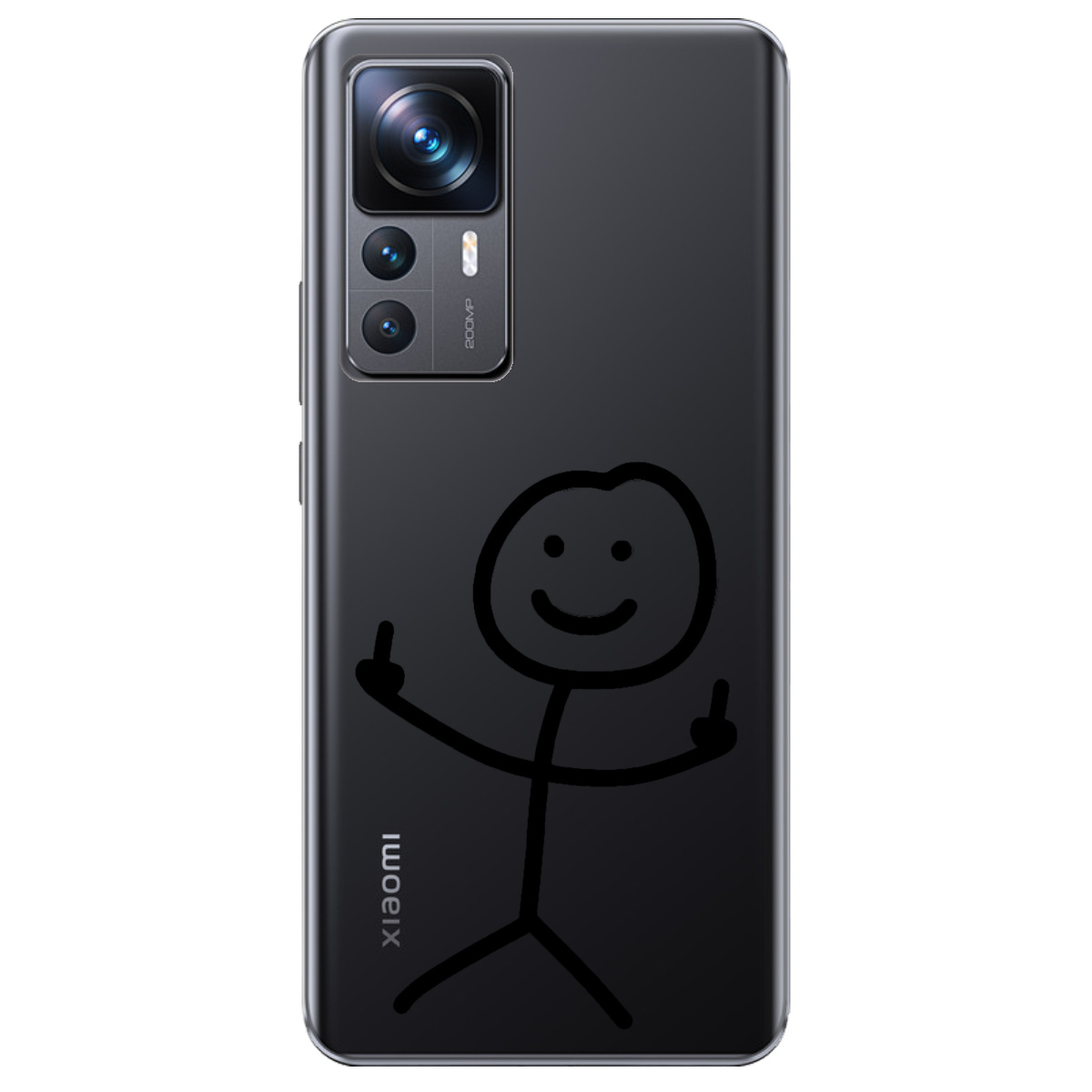 Чехол для Xiaomi 12T прозрачный Без слов - фото 1 - Чехлы для телефонов