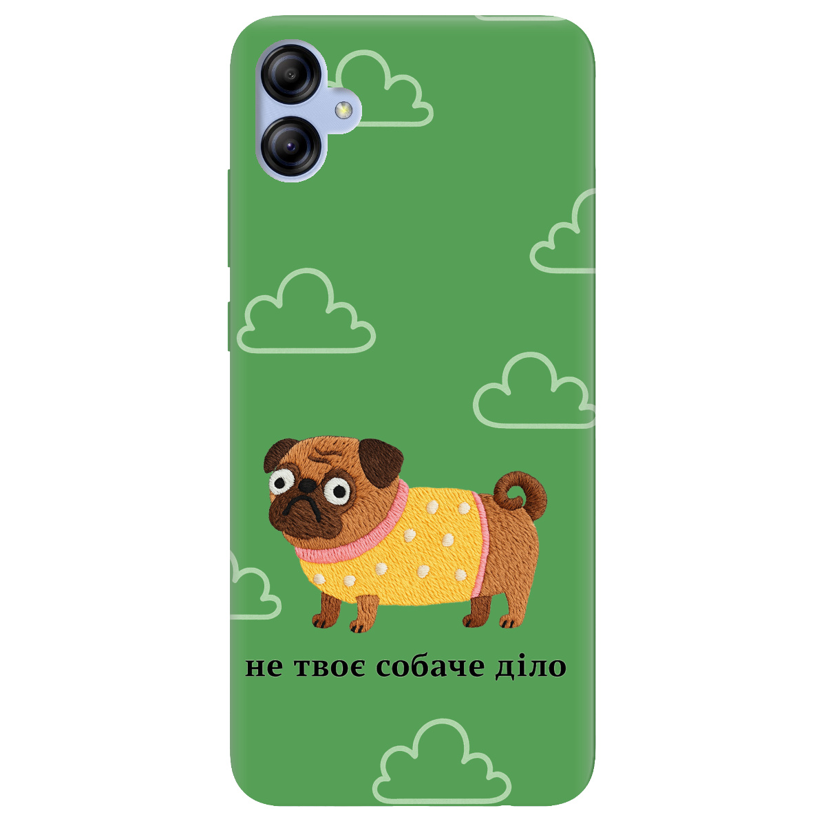 Чехол для Samsung Galaxy A04e прозрачный Не твое дело - фото 1 - Чехлы для телефонов