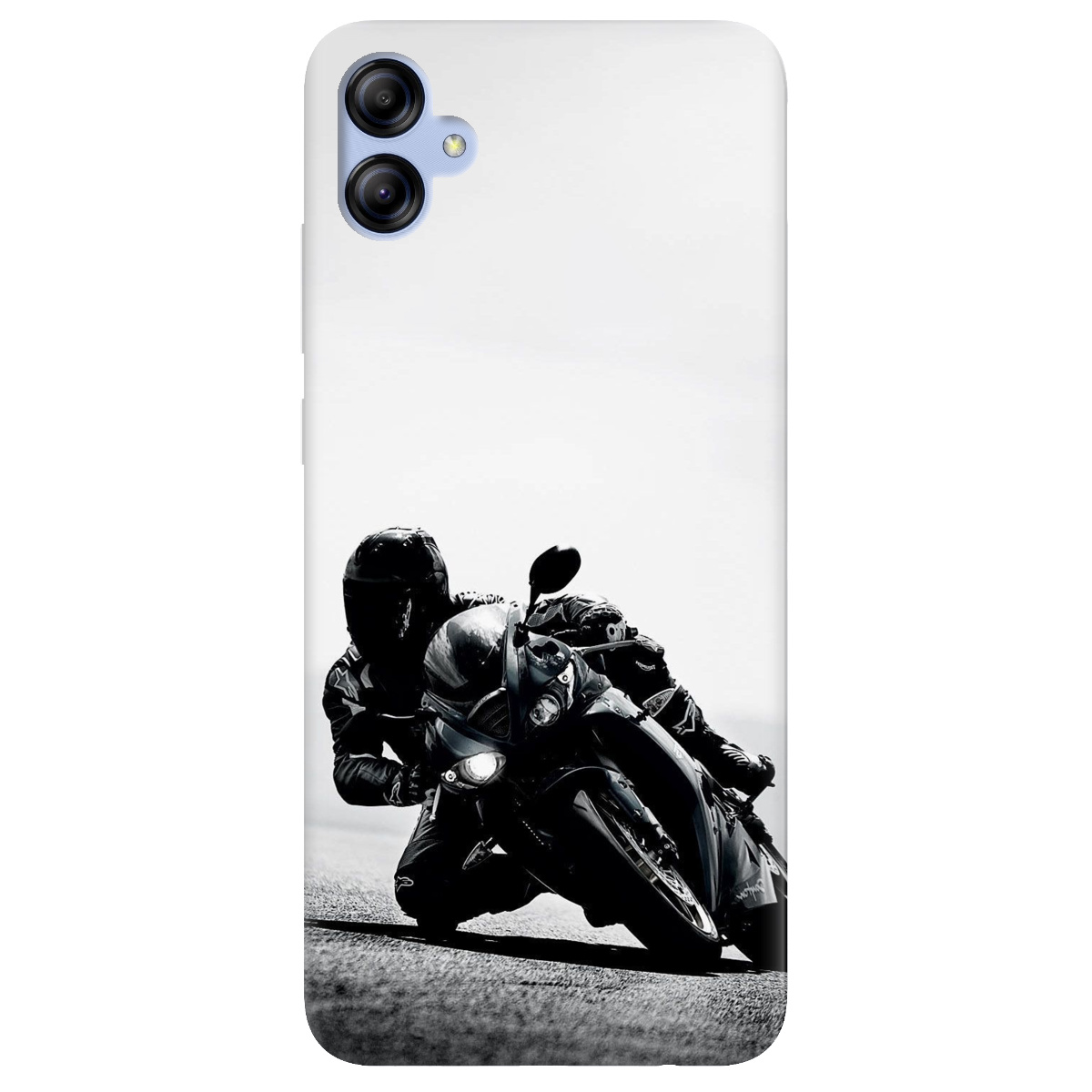 Чехол для Samsung Galaxy A04e прозрачный Крутой заезд - фото 1 - Чехлы для телефонов