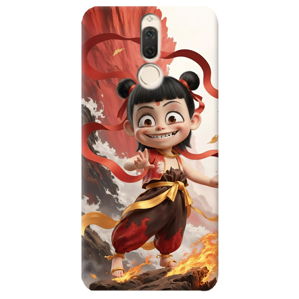 Чохол для Huawei Mate 10 Lite прозорий Вогняна Нечжа - фото 1 - Чохли для телефонів