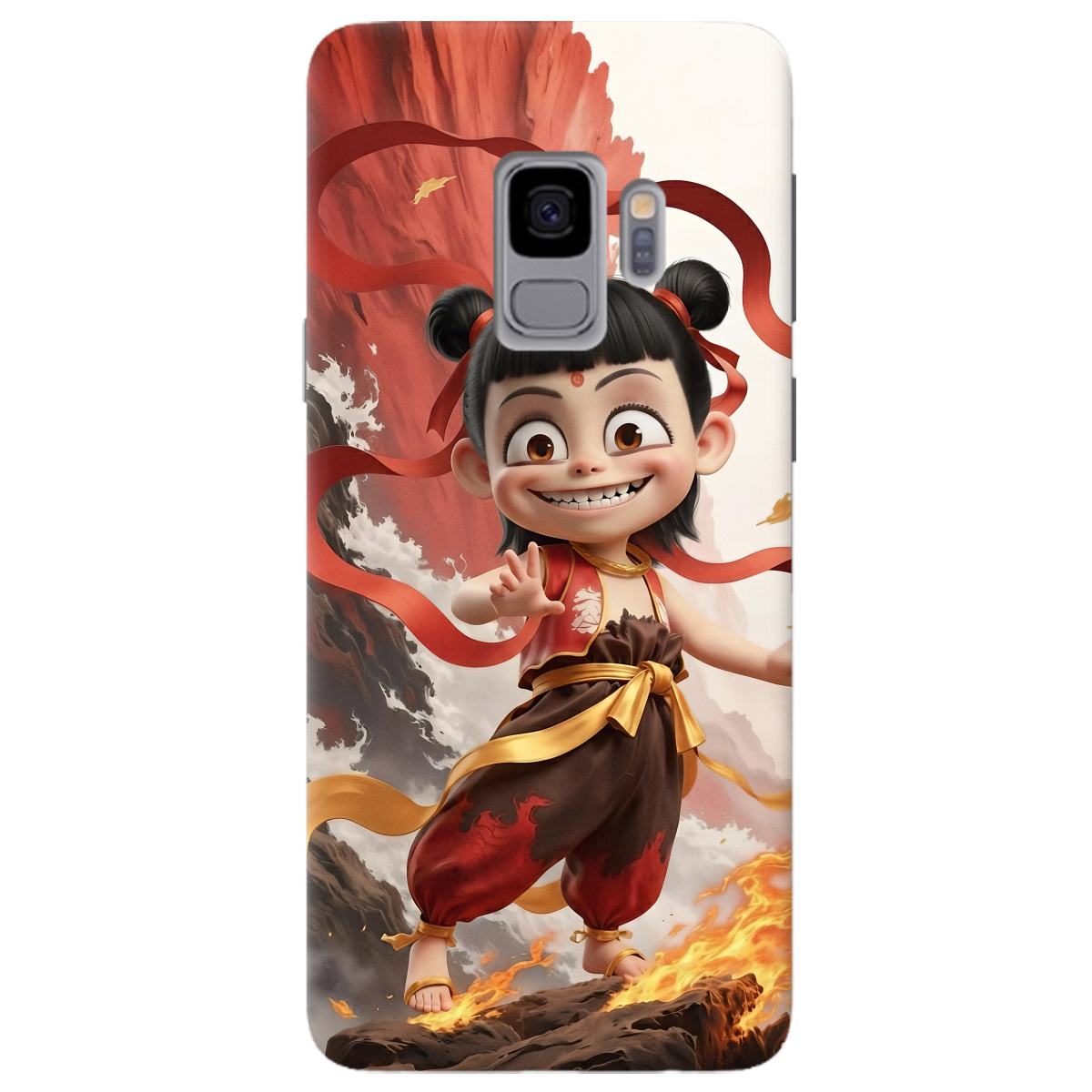 Чехол для Samsung Galaxy S9 прозрачный Огненная Нечжа - фото 1 Чехол для Samsung Galaxy S9 прозрачный Огненная Нечжа - фото 1 - Чехлы для телефонов