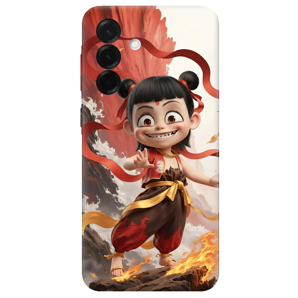 Чохол для Samsung Galaxy A36 прозорий Вогняна Нечжа - фото 1 - Чохли для телефонів