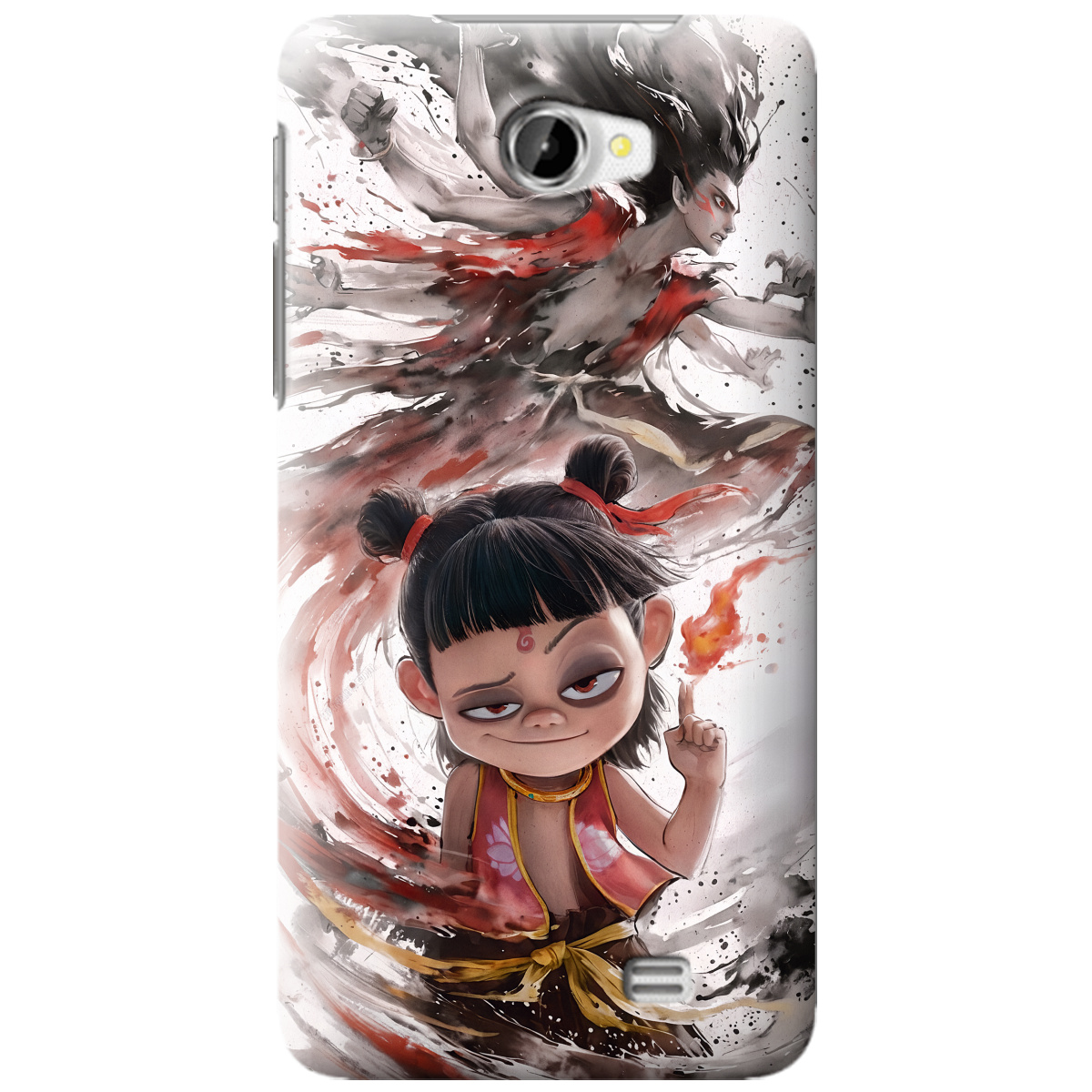 Чохол для Fly ERA Life 2 прозорий Легенда Нечжа - фото 1 - Чохли для телефонів