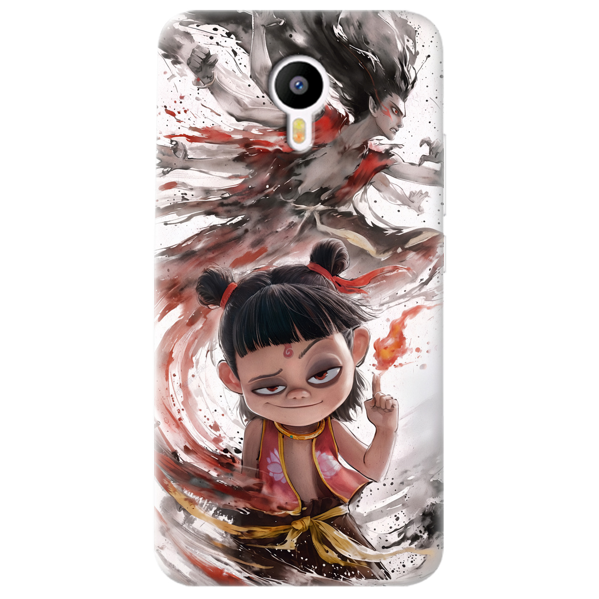 Чохол для Meizu M2 Note прозорий Легенда Нечжа - фото 1 - Чохли для телефонів