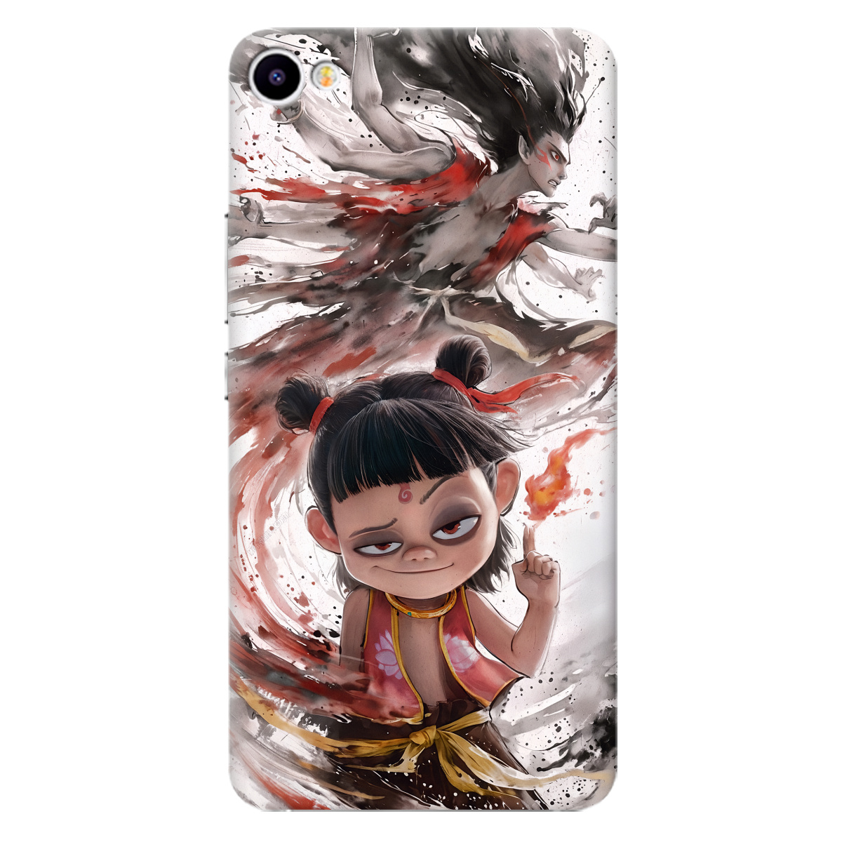 Чехол для Meizu U10 прозрачный Легенда Нечжа - фото 1 Чехол для Meizu U10 прозрачный Легенда Нечжа - фото 1 - Чехлы для телефонов