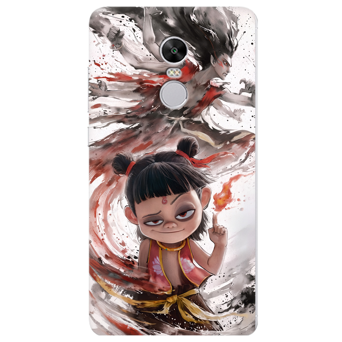 Чехол для Xiaomi Redmi Note 4X прозрачный Легенда Нечжа - фото 1 - Чехлы для телефонов