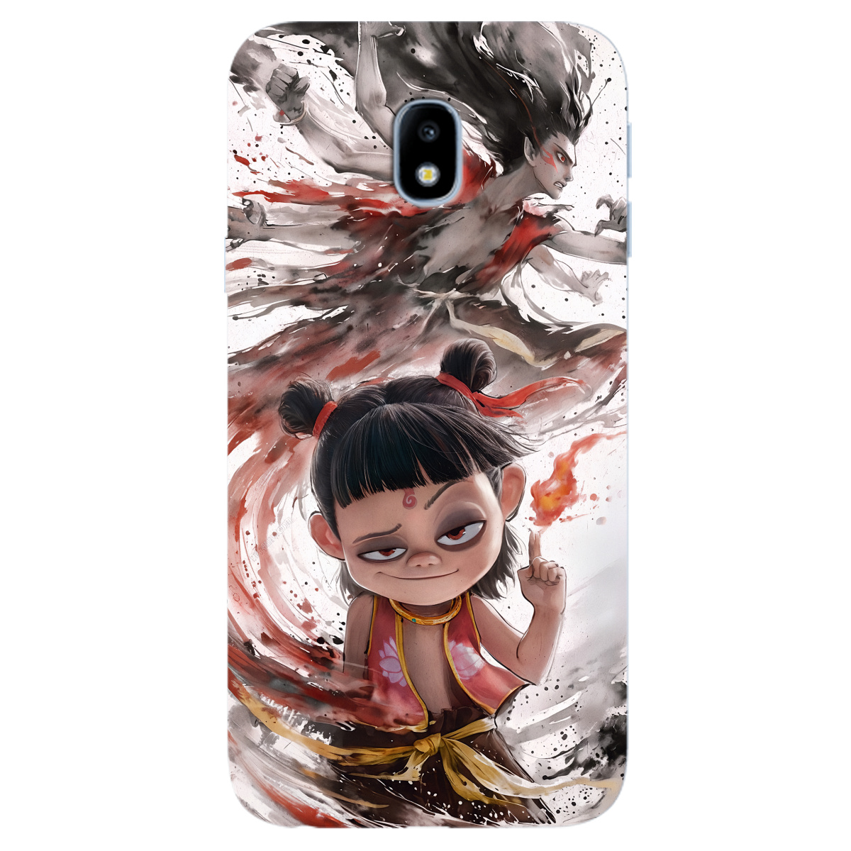 Чохол для Samsung Galaxy J3 2017 прозорий Легенда Нечжа - фото 1 - Чохли для телефонів