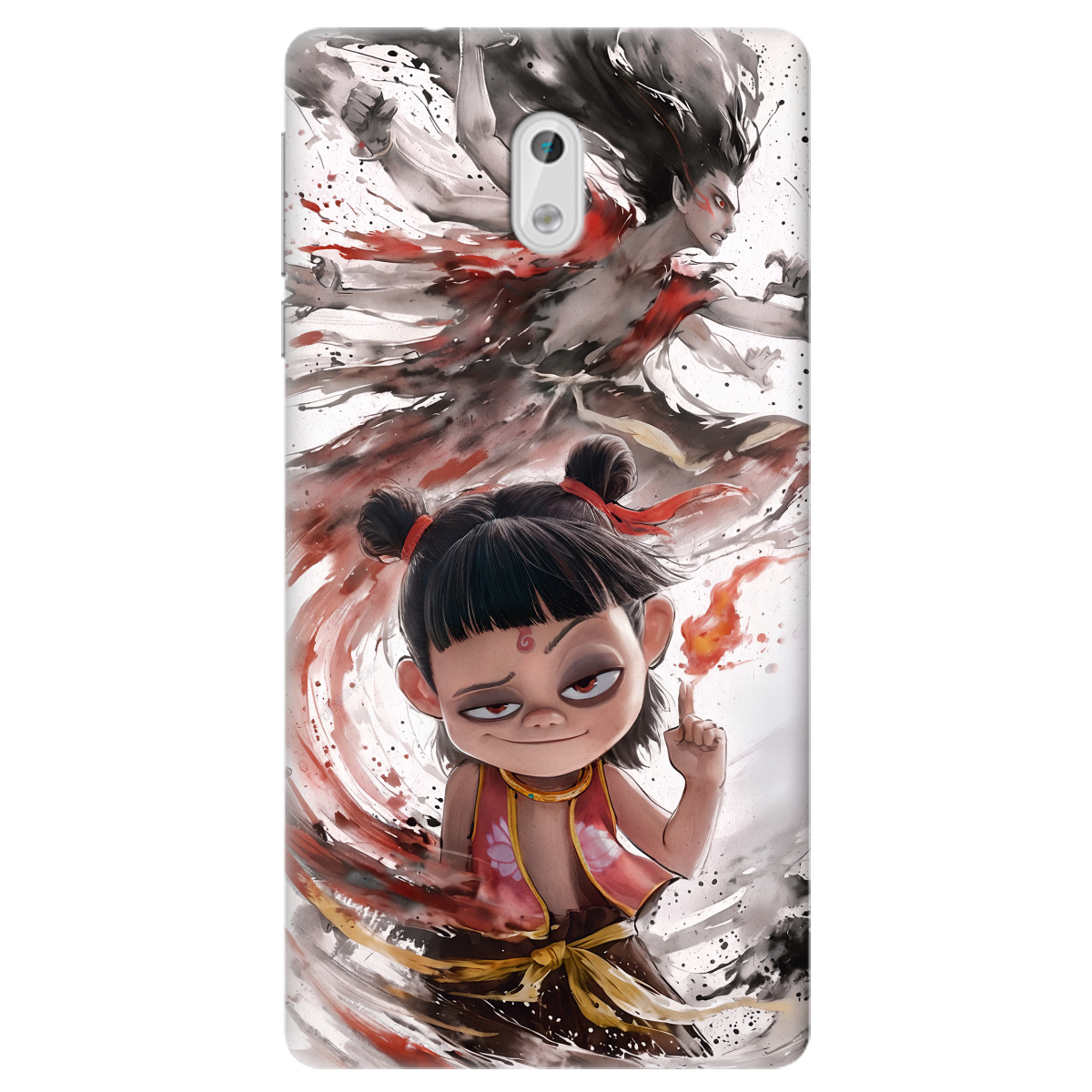 Чохол для Nokia 3 прозорий Легенда Нечжа - фото 1 - Чохли для телефонів