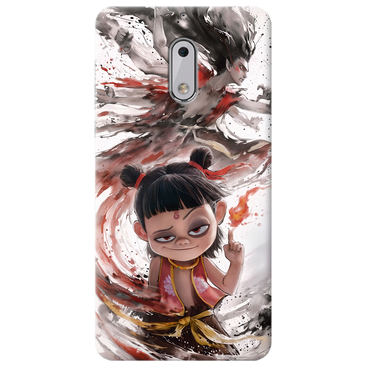 Чохол для Nokia 6 прозорий Легенда Нечжа - фото 1 Чохол для Nokia 6 прозорий Легенда Нечжа - фото 1 - Чохли для телефонів