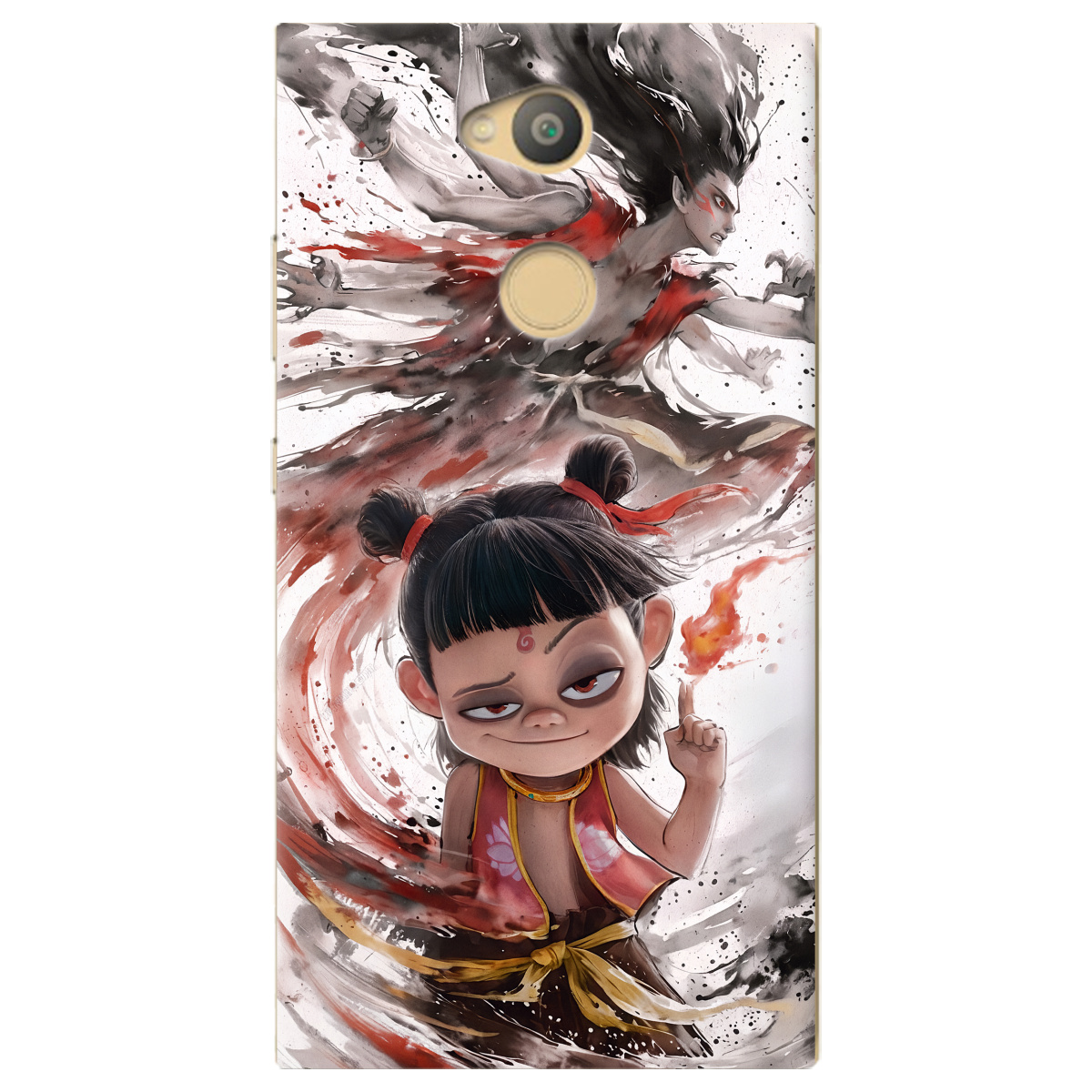 Чехол для SONY Xperia L2 прозрачный Легенда Нечжа - фото 1 - Чехлы для телефонов