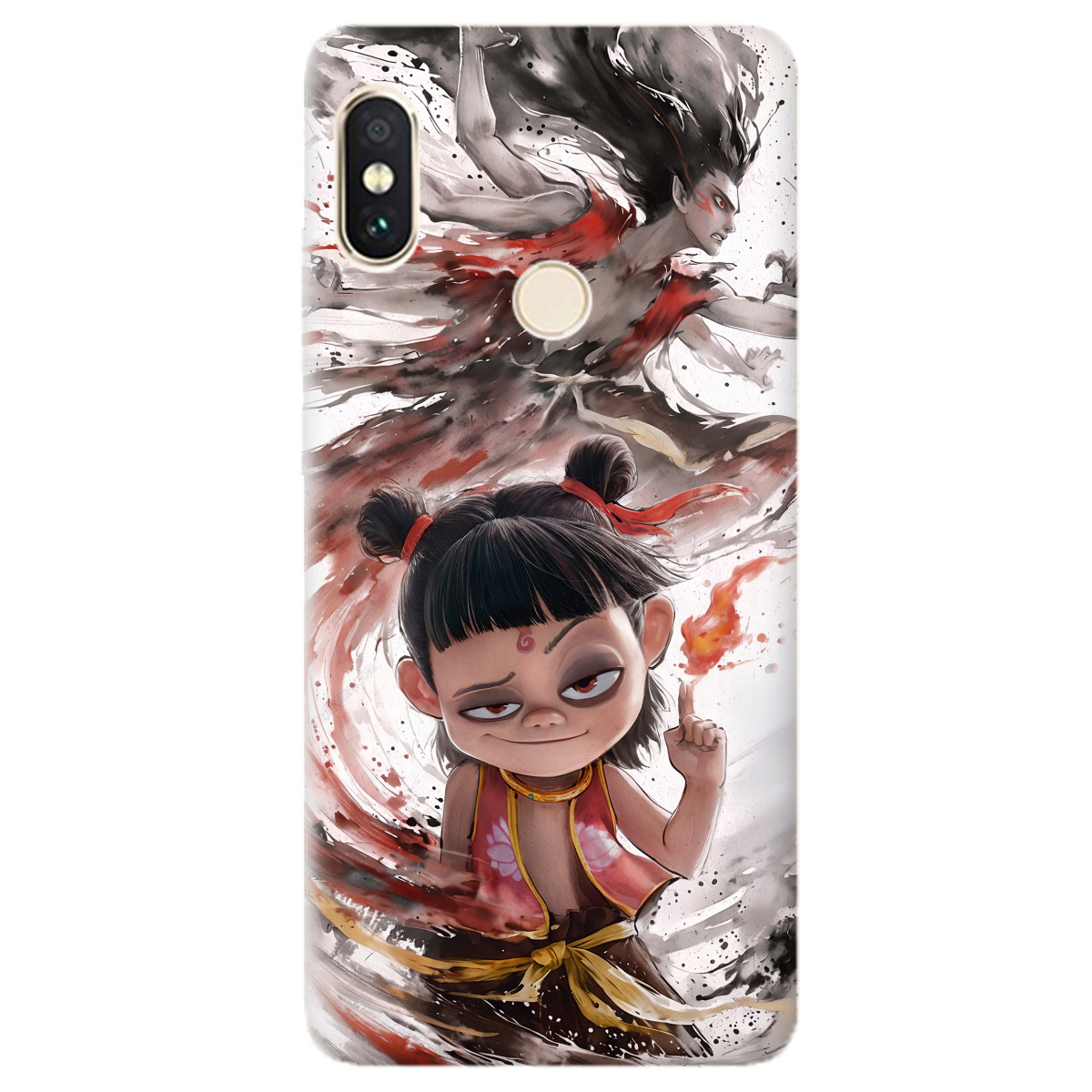 Чохол для Xiaomi Redmi Note 5 прозорий Легенда Нечжа - фото 1 - Чохли для телефонів