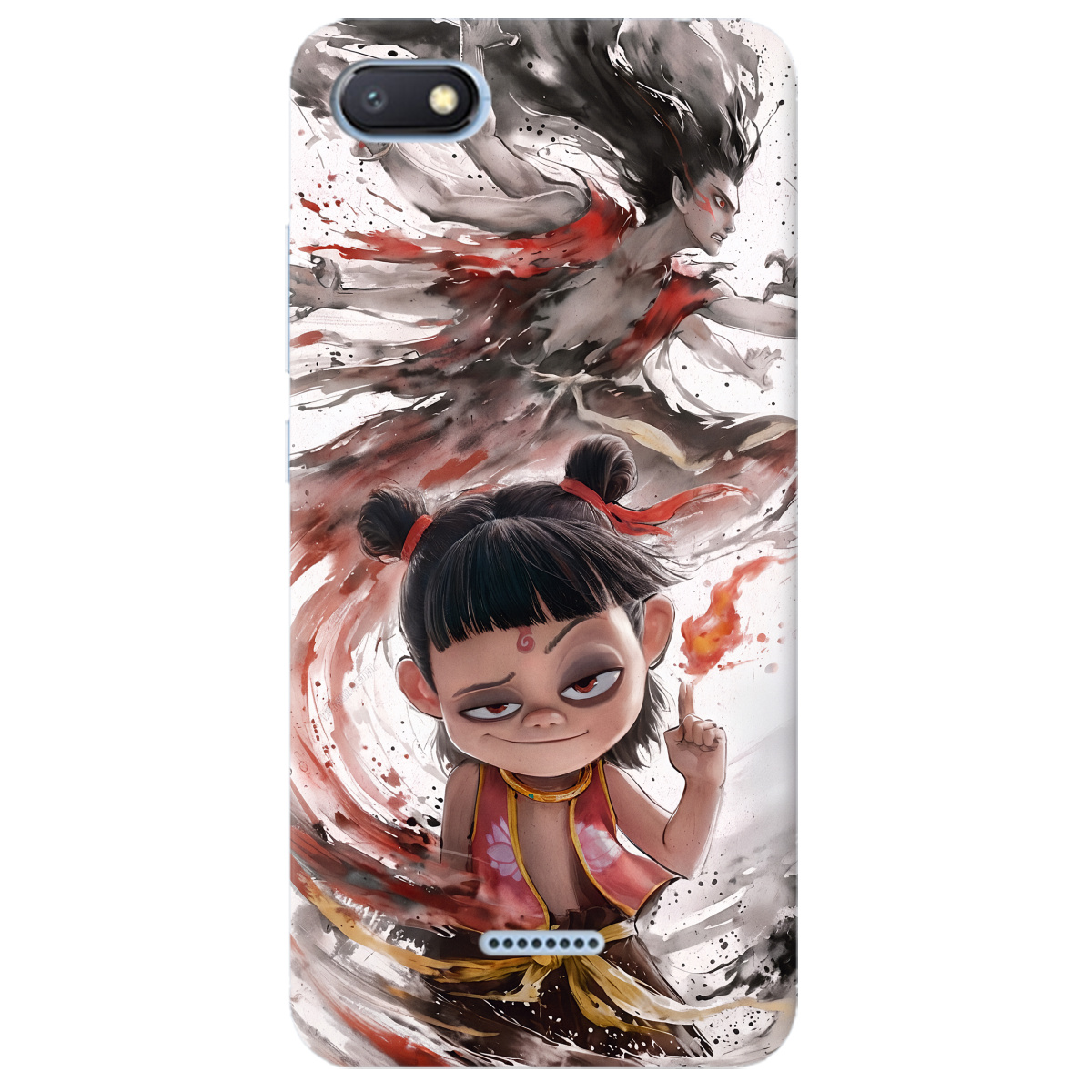 Чохол для Xiaomi Redmi 6A прозорий Легенда Нечжа - фото 1 - Чохли для телефонів