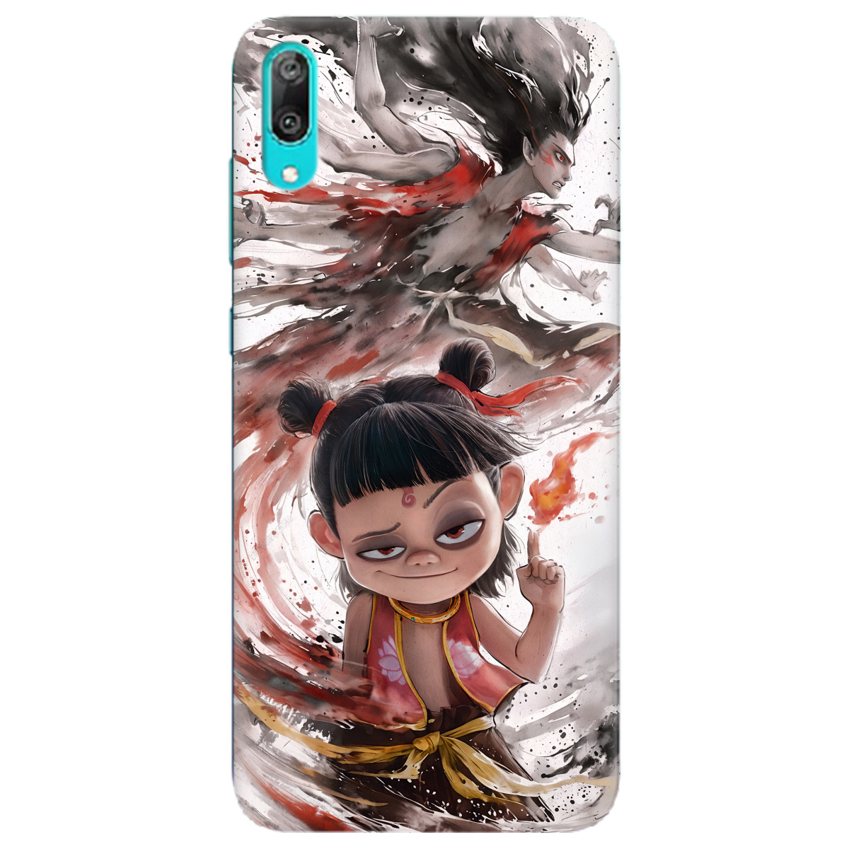 Чохол для Huawei Y7 Pro 2019 прозорий Легенда Нечжа - фото 1 Чохол для Huawei Y7 Pro 2019 прозорий Легенда Нечжа - фото 1 - Чохли для телефонів