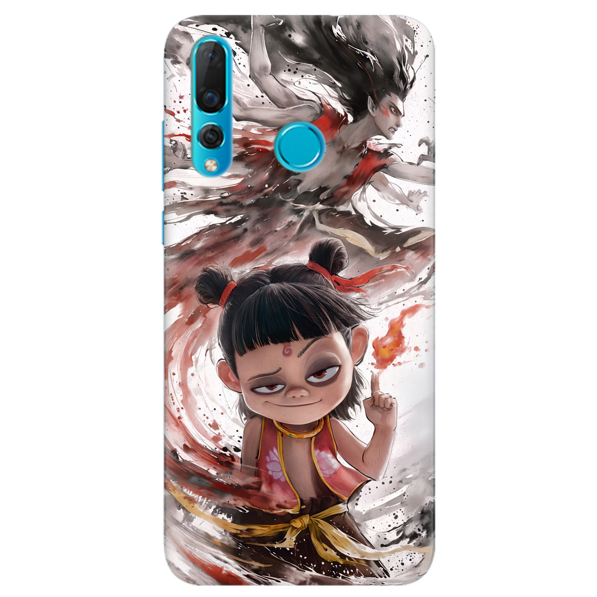 Чехол для Huawei Nova 4 прозрачный Легенда Нечжа - фото 1 - Чехлы для телефонов