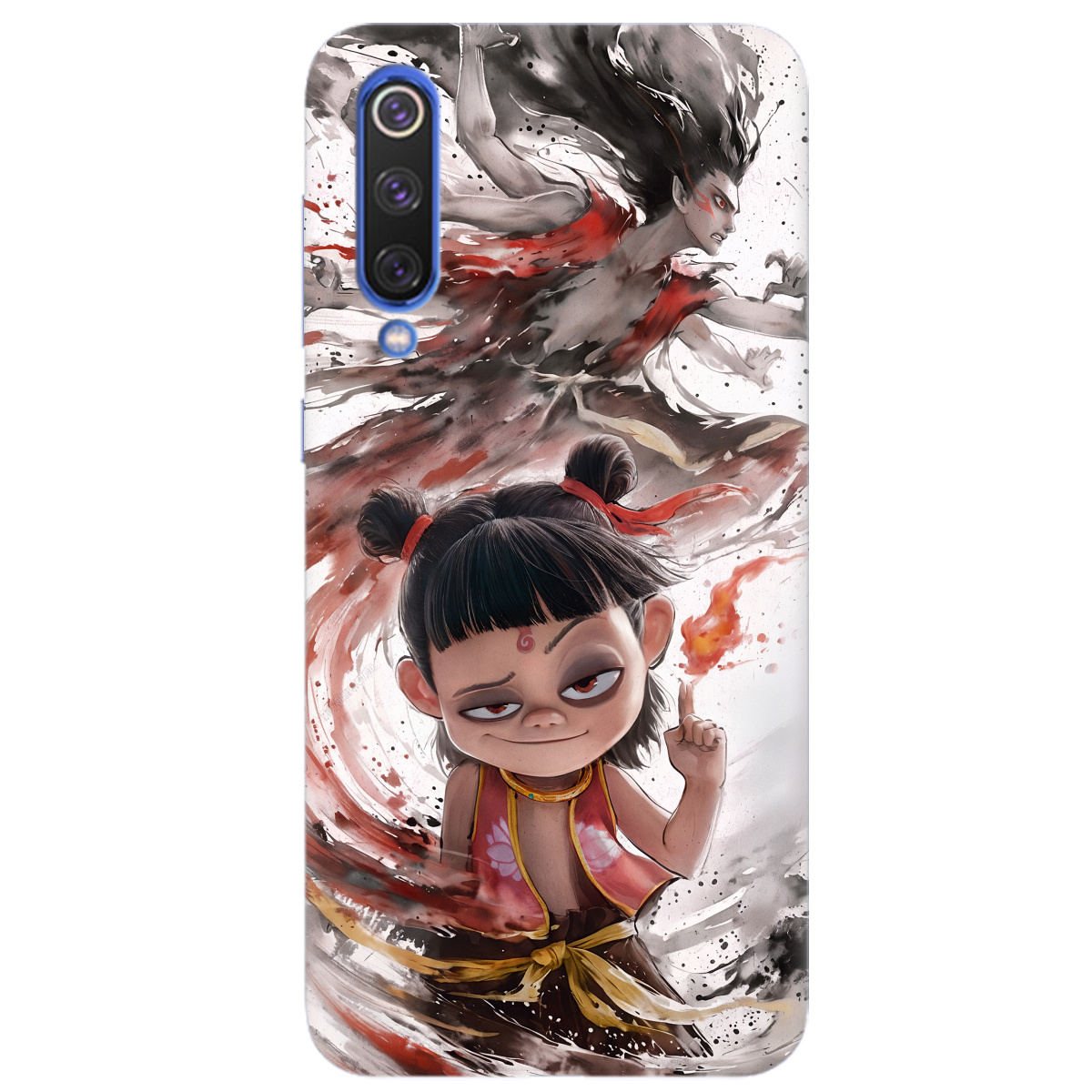 Чохол для Xiaomi Mi 9 прозорий Легенда Нечжа - фото 1 - Чохли для телефонів