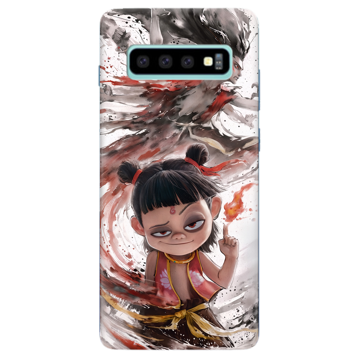 Чохол для Samsung Galaxy S10 Plus прозорий Легенда Нечжа - фото 1 Чохол для Samsung Galaxy S10 Plus прозорий Легенда Нечжа - фото 1 - Чохли для телефонів