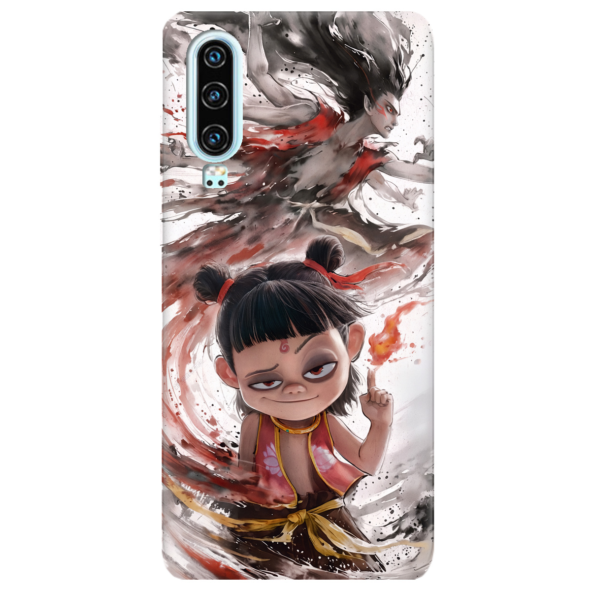 Чохол для Huawei P30 прозорий Легенда Нечжа - фото 1 Чохол для Huawei P30 прозорий Легенда Нечжа - фото 1 - Чохли для телефонів