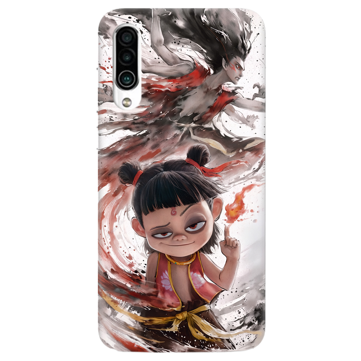 Чехол для Meizu 16Xs прозрачный Легенда Нечжа - фото 1 - Чехлы для телефонов