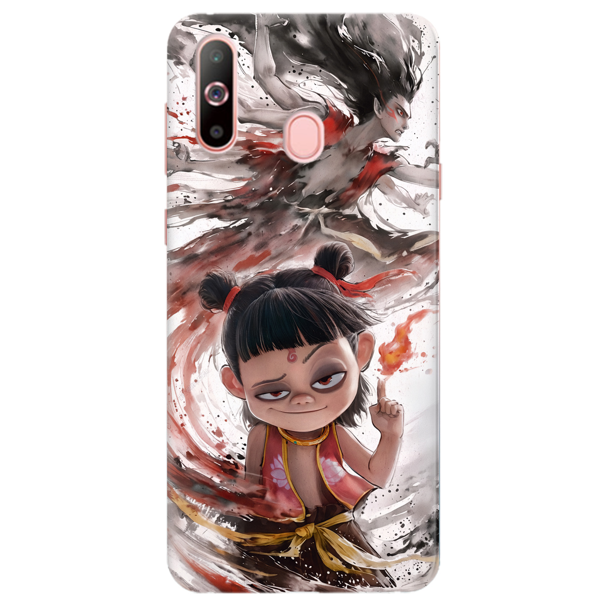 Чехол для Samsung Galaxy A60 прозрачный Легенда Нечжа - фото 1 - Чехлы для телефонов