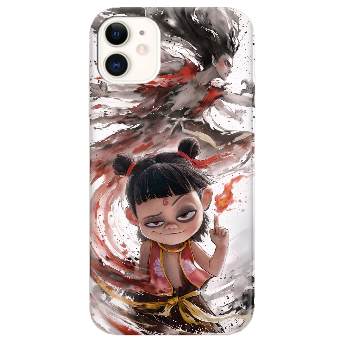 Чехол для Apple iPhone 11 прозрачный Легенда Нечжа - фото 1 Чехол для Apple iPhone 11 прозрачный Легенда Нечжа - фото 1 - Чехлы для телефонов