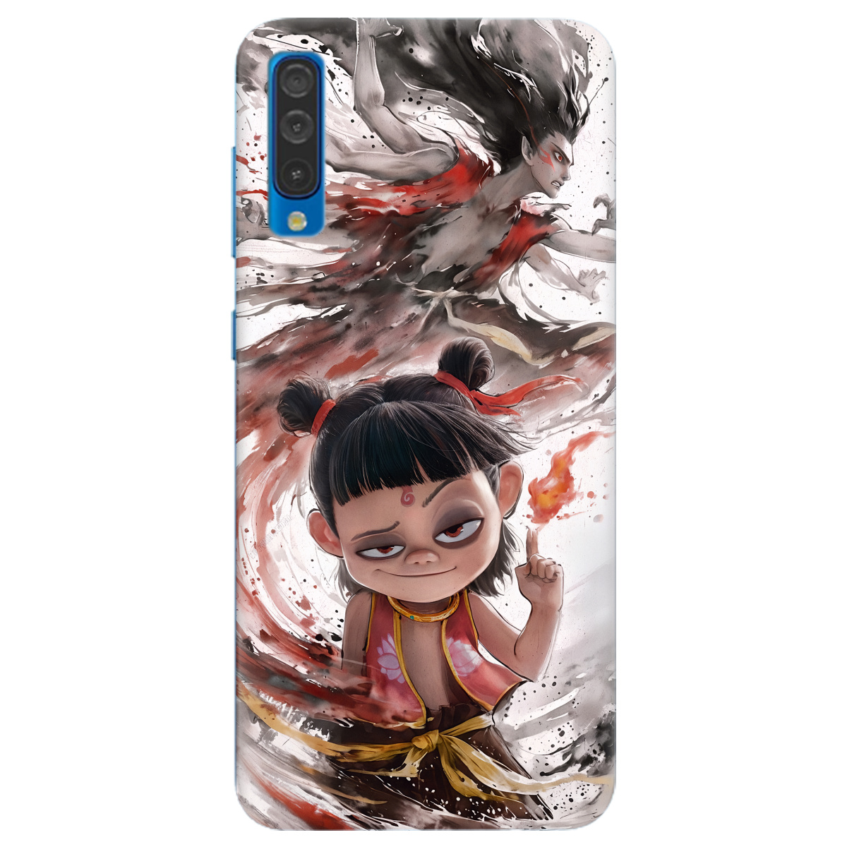 Чохол для Samsung Galaxy A50s прозорий Легенда Нечжа - фото 1 - Чохли для телефонів