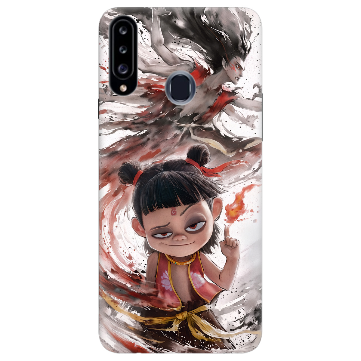 Чохол для Samsung Galaxy A20s прозорий Легенда Нечжа - фото 1 - Чохли для телефонів