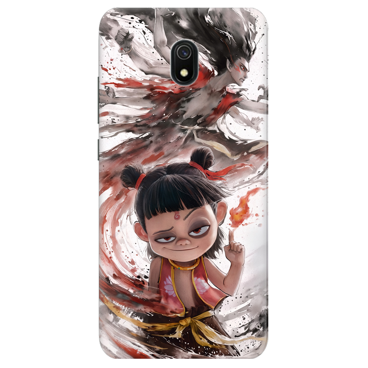 Чехол для Xiaomi Redmi 8A прозрачный Легенда Нечжа - фото 1 Чехол для Xiaomi Redmi 8A прозрачный Легенда Нечжа - фото 1 - Чехлы для телефонов