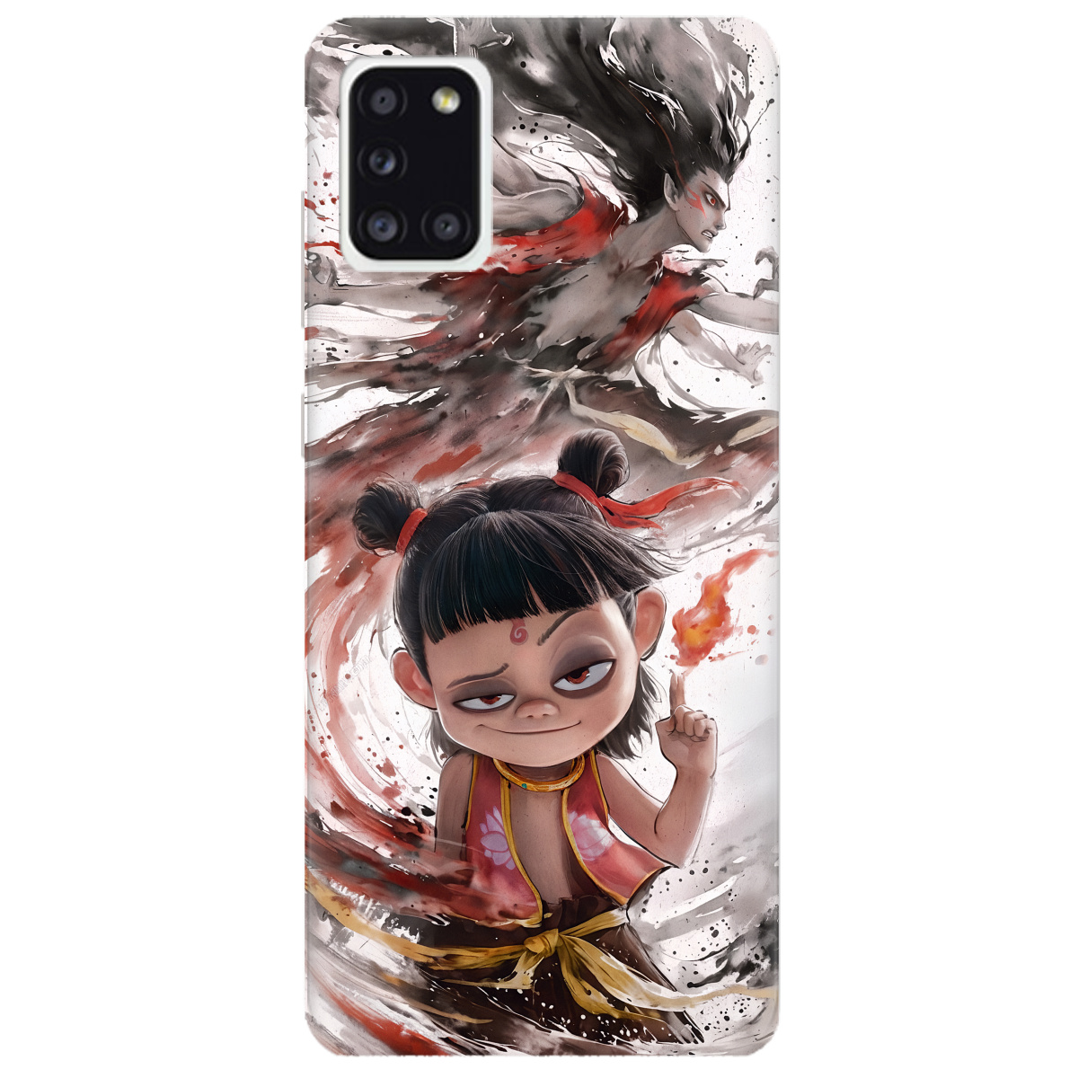 Чехол для Samsung Galaxy A31 прозрачный Легенда Нечжа - фото 1 - Чехлы для телефонов