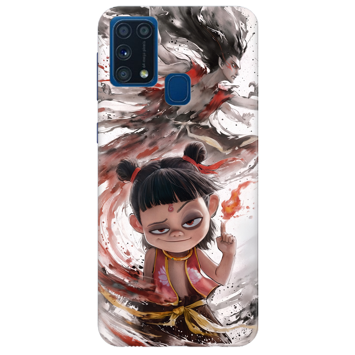 Чехол для Samsung Galaxy M31 прозрачный Легенда Нечжа - фото 1 - Чехлы для телефонов