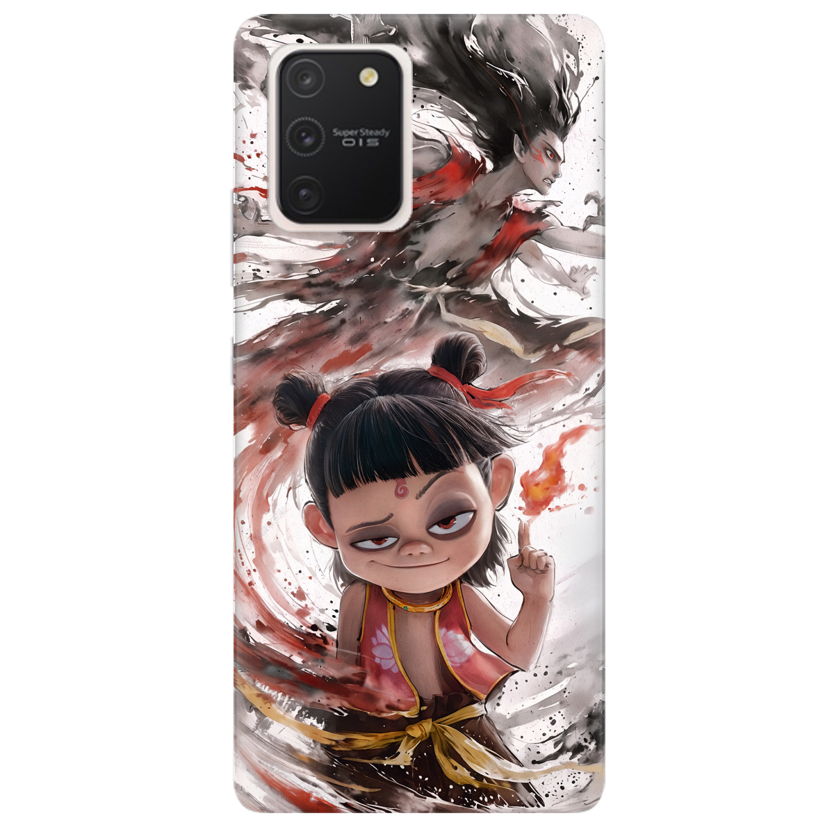 Чехол для Samsung Galaxy S10 Lite прозрачный Легенда Нечжа - фото 1 - Чехлы для телефонов