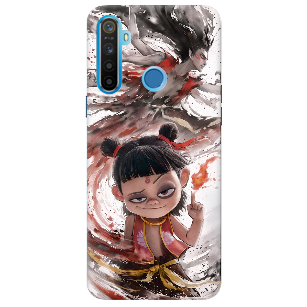 Чехол для Realme 5 прозрачный Легенда Нечжа - фото 1 - Чехлы для телефонов