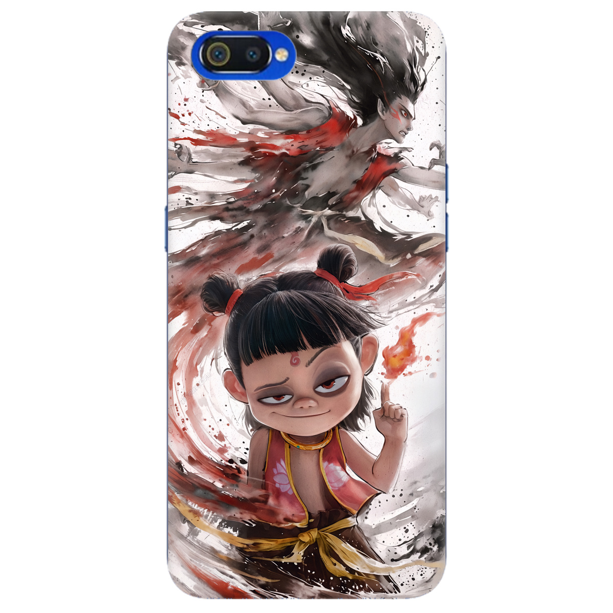 Чохол для Realme С2 прозорий Легенда Нечжа - фото 1 - Чохли для телефонів