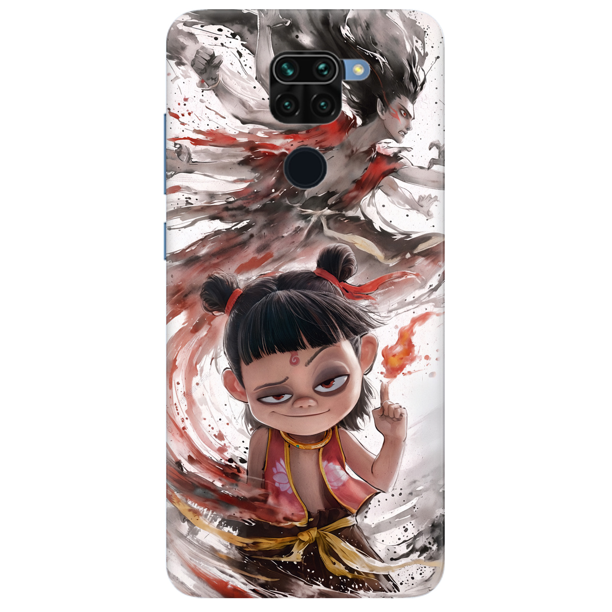 Чехол для Xiaomi Redmi Note 9 прозрачный Легенда Нечжа - фото 1 Чехол для Xiaomi Redmi Note 9 прозрачный Легенда Нечжа - фото 1 - Чехлы для телефонов