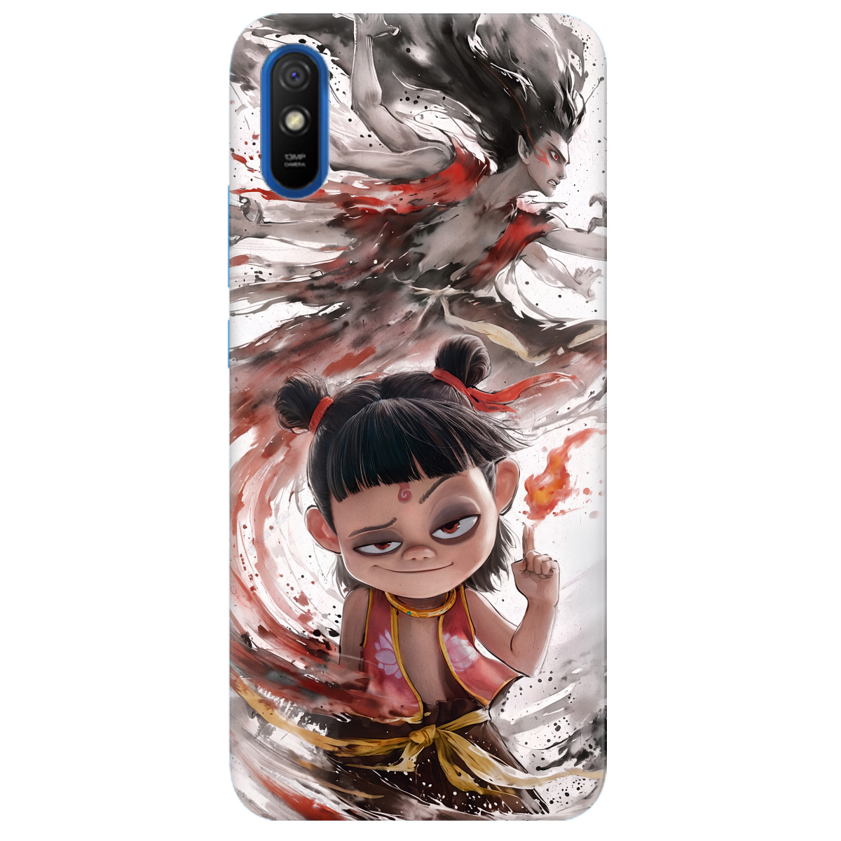 Чохол для Xiaomi Redmi 9A прозорий Легенда Нечжа - фото 1 - Чохли для телефонів