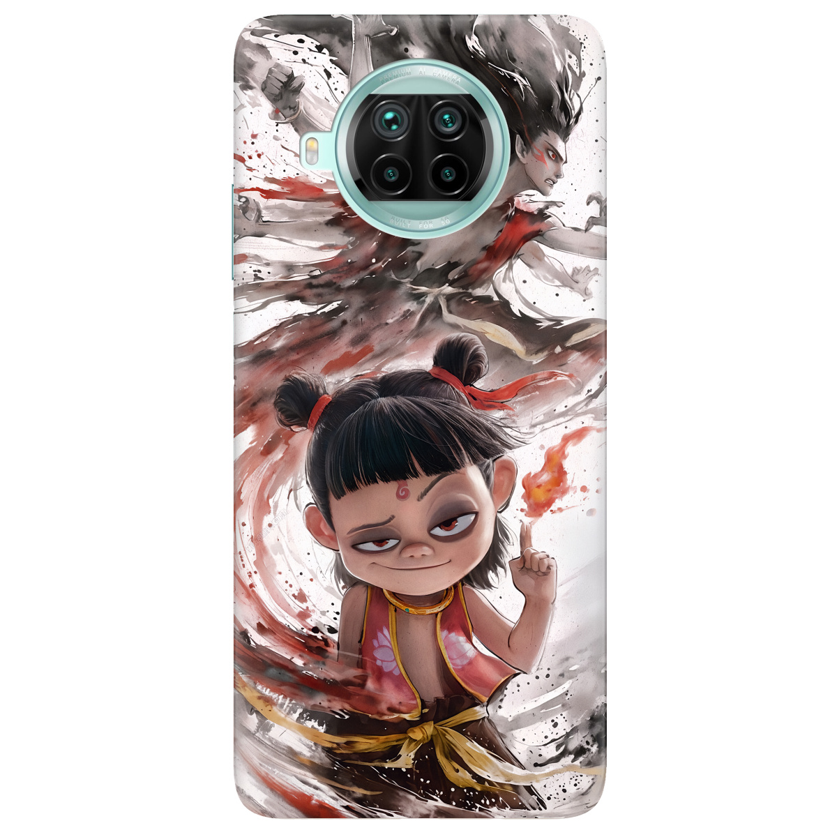 Чехол для Xiaomi Mi 10T Lite прозрачный Легенда Нечжа - фото 1 - Чехлы для телефонов