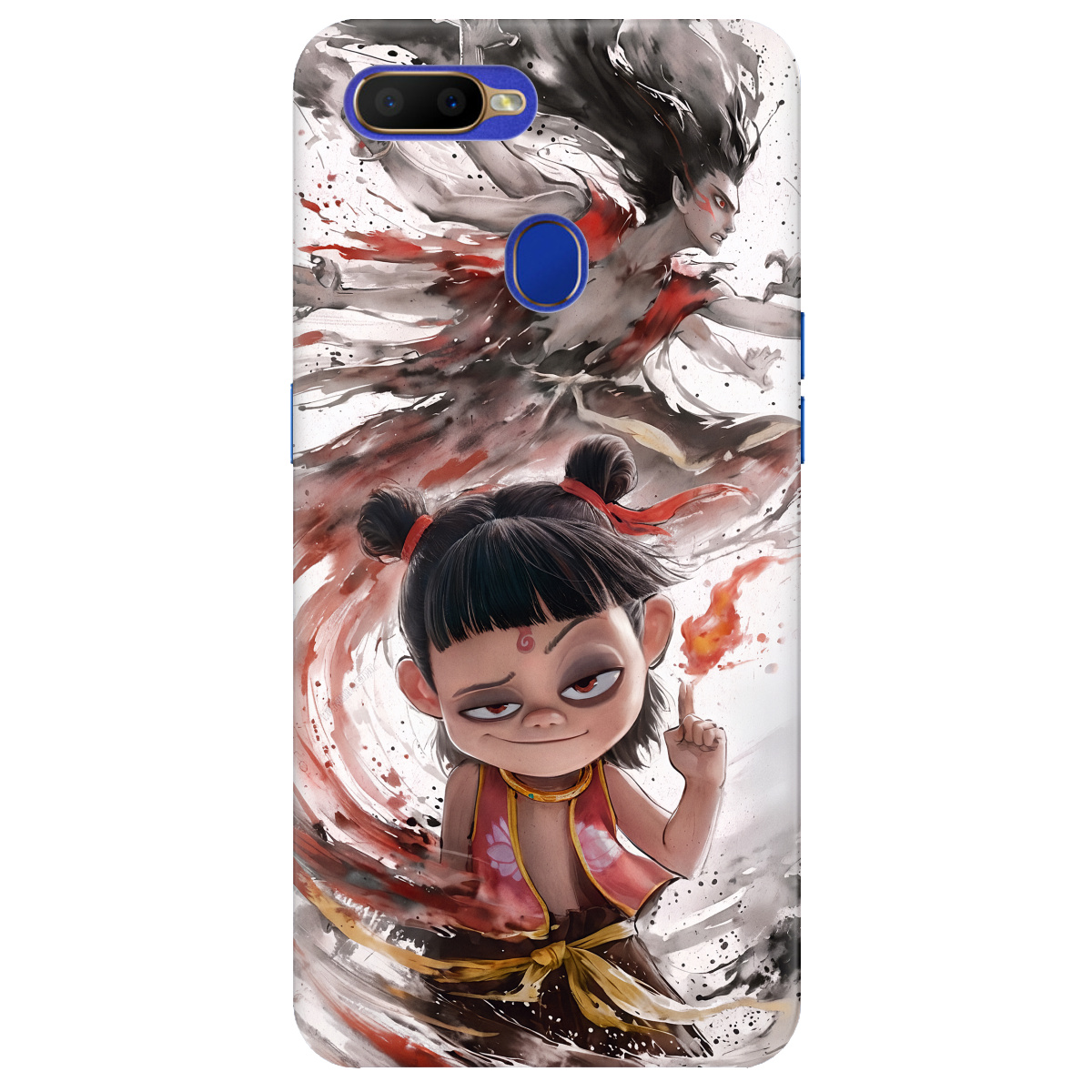 Чехол для Oppo A5s прозрачный Легенда Нечжа - фото 1 - Чехлы для телефонов