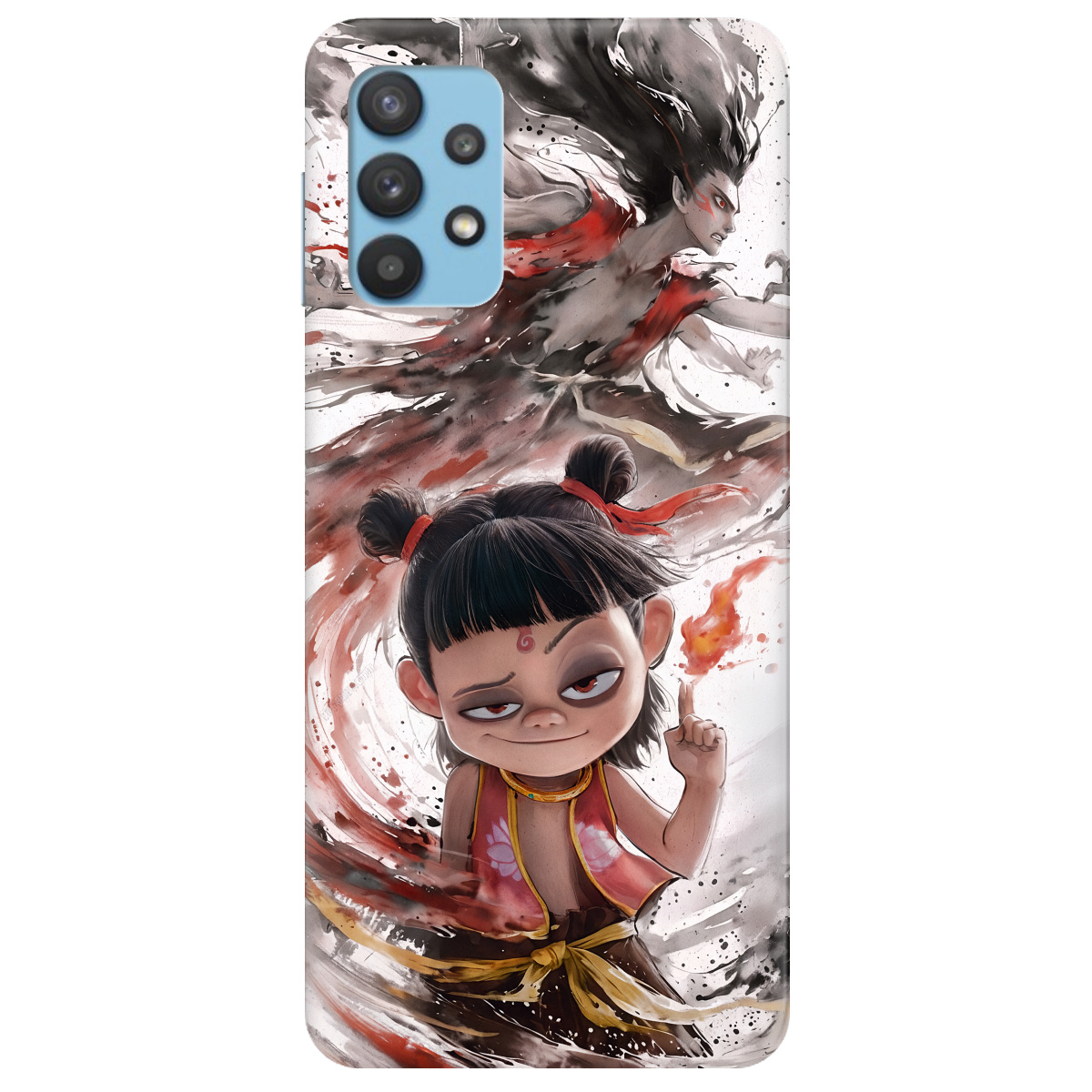 Чехол для Samsung Galaxy A32 4G прозрачный Легенда Нечжа - фото 1 Чехол для Samsung Galaxy A32 4G прозрачный Легенда Нечжа - фото 1 - Чехлы для телефонов