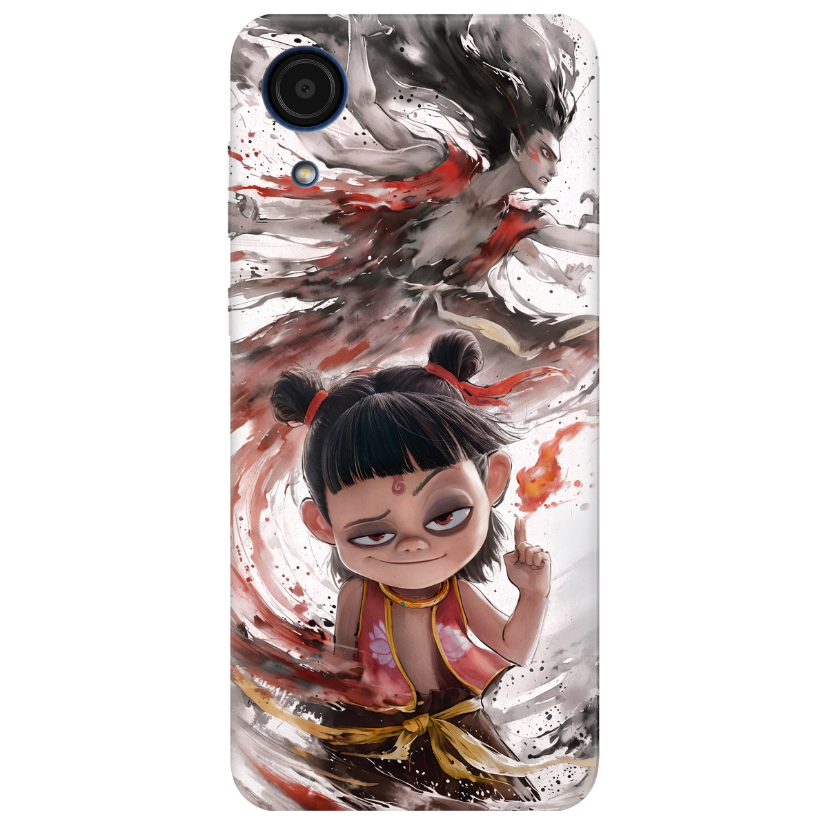 Чохол для Samsung Galaxy А03 Core прозорий Легенда Нечжа - фото 1 - Чохли для телефонів