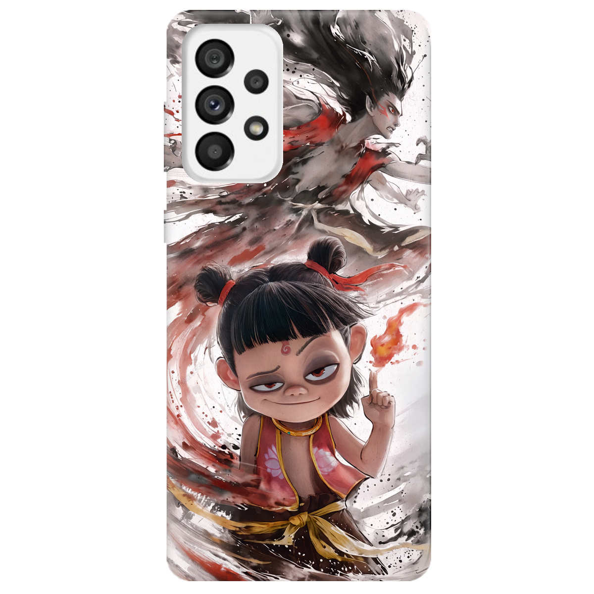 Чохол для Samsung Galaxy A73 прозорий Легенда Нечжа - фото 1 - Чохли для телефонів