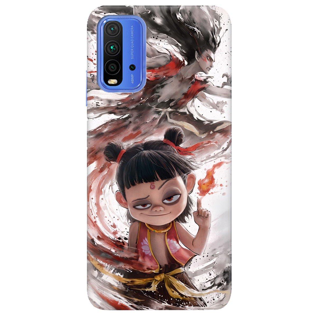 Чохол для Xiaomi Redmi 9 Power прозорий Легенда Нечжа - фото 1 - Чохли для телефонів