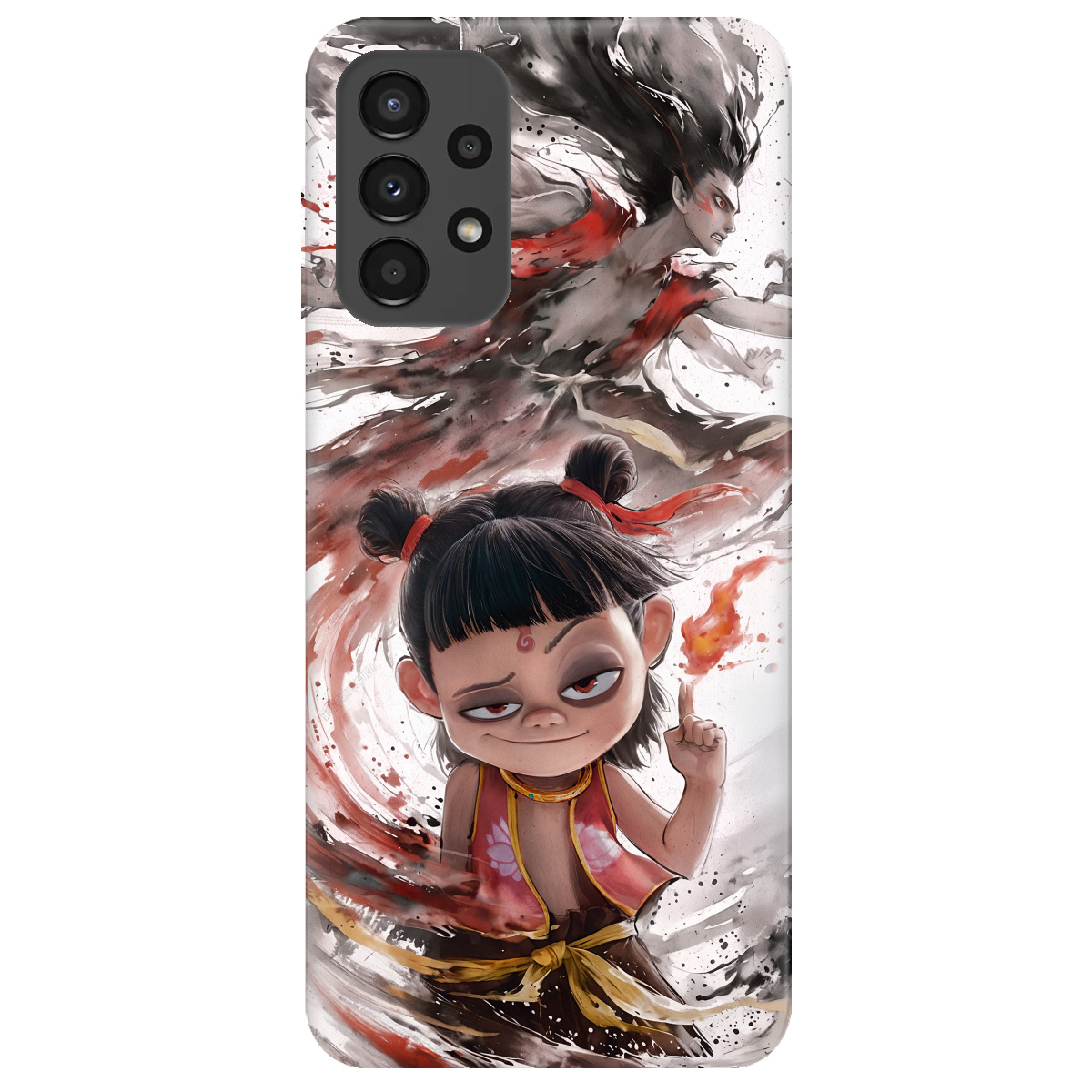 Чехол для Samsung Galaxy A13 4G прозрачный Легенда Нечжа - фото 1 Чехол для Samsung Galaxy A13 4G прозрачный Легенда Нечжа - фото 1 - Чехлы для телефонов