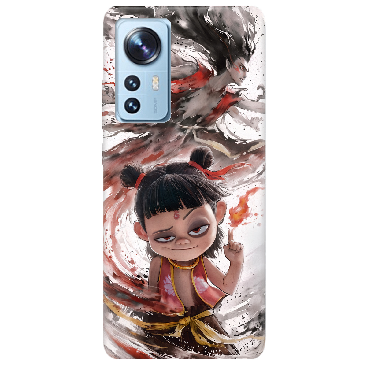 Чохол для Xiaomi 12X прозорий Легенда Нечжа - фото 1 - Чохли для телефонів