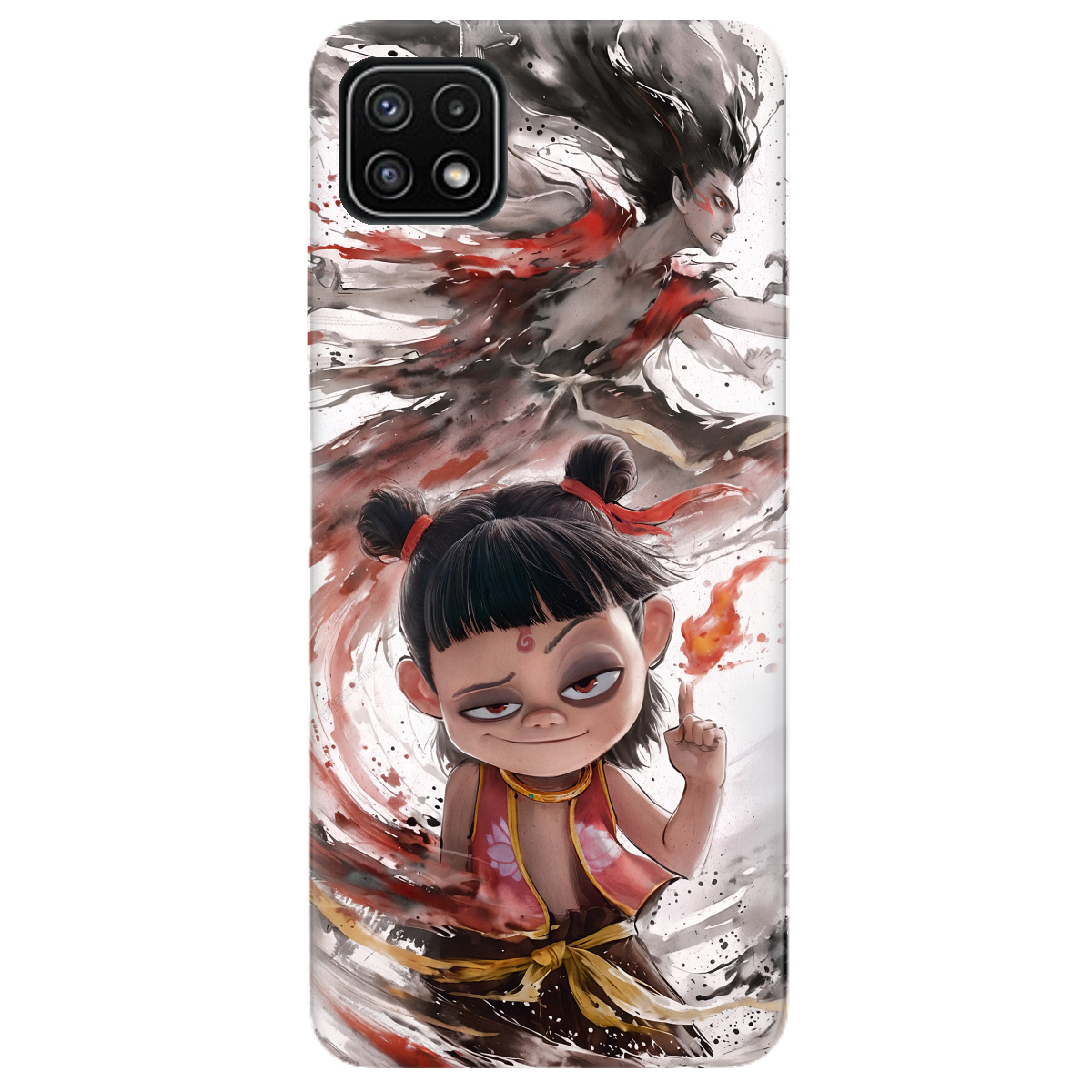 Чехол для Samsung Galaxy A22 5G прозрачный Легенда Нечжа - фото 1 - Чехлы для телефонов